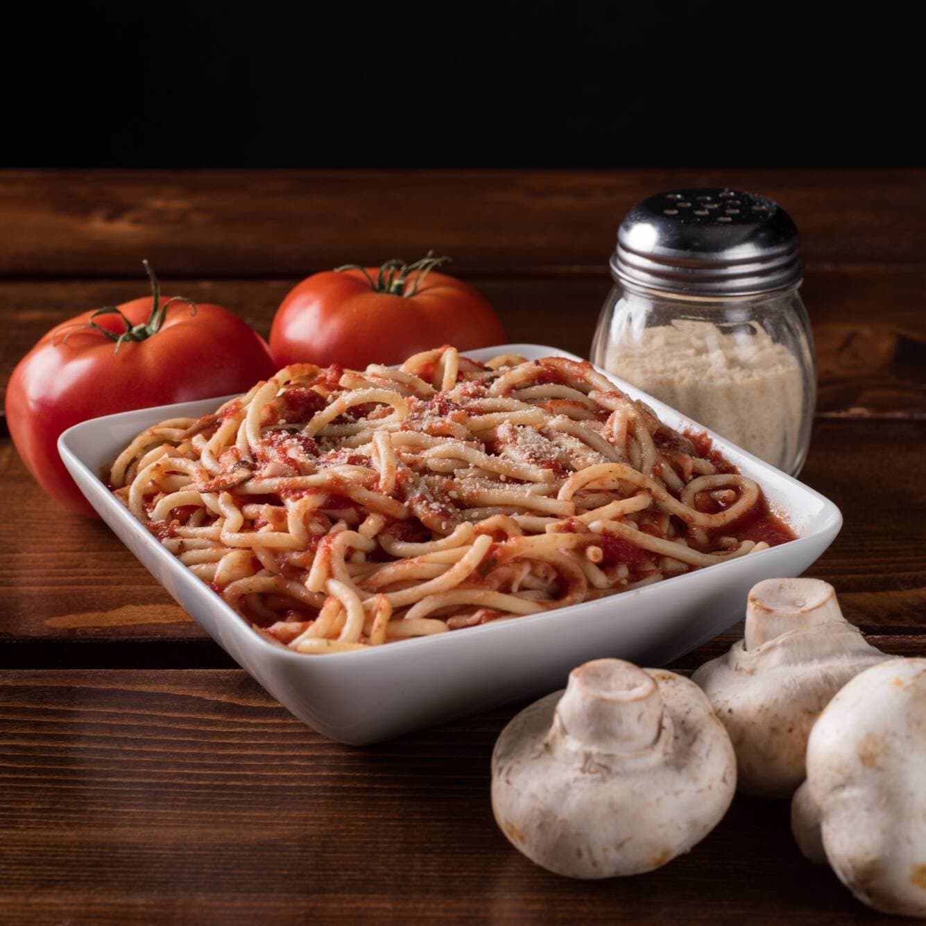 Spaghetti's con Tomate.