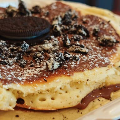 Hotcake Nutella y Oreo