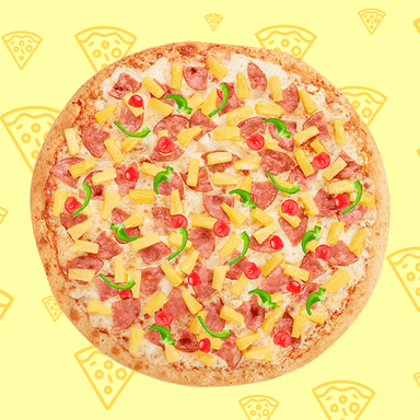 Pizza Mediana Hawaiana GRATIS Soda de 600ml
