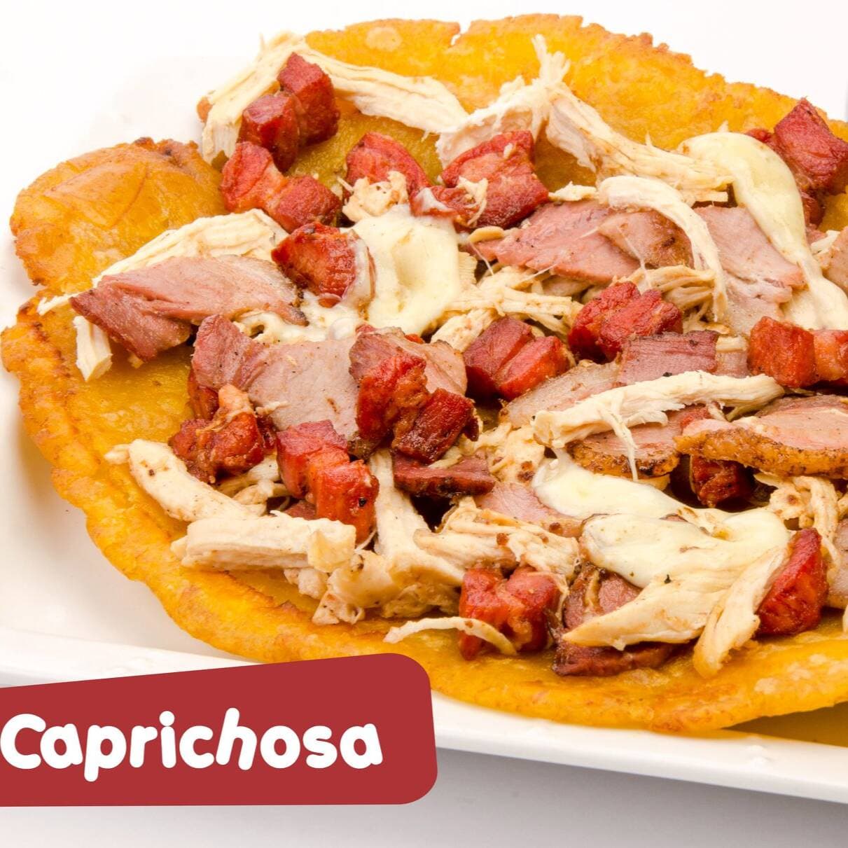 Combo CAPRICHOSA + Jugo del Dia + Postre