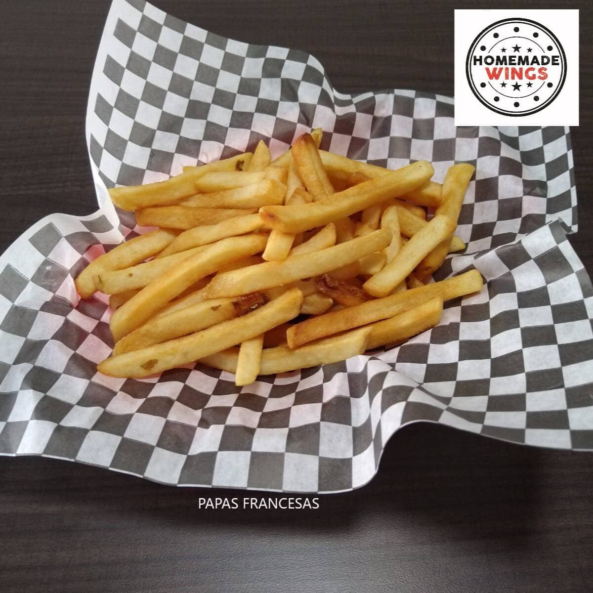 Orden de Papas Sazonadas/Francesa sin Queso