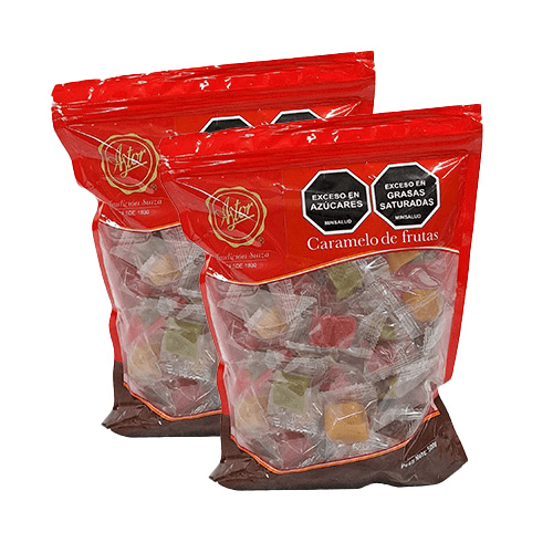 Oferta Caramelo de frutas 250g x2
