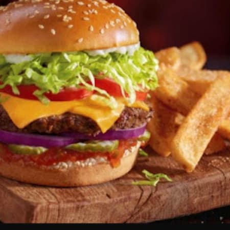 Burger con Tiras de ARRACHERA