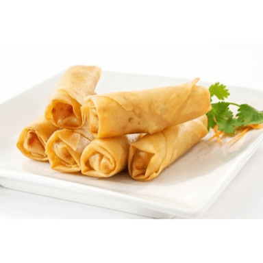 4 Rollos de Camarón con Queso Philadelphia