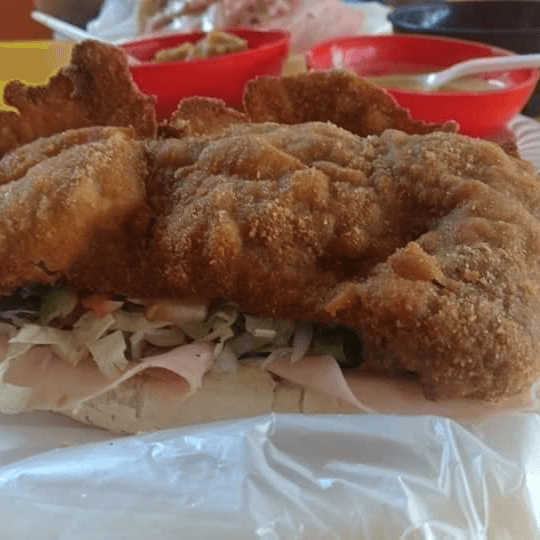 Torta de Milanesa de Pollo.