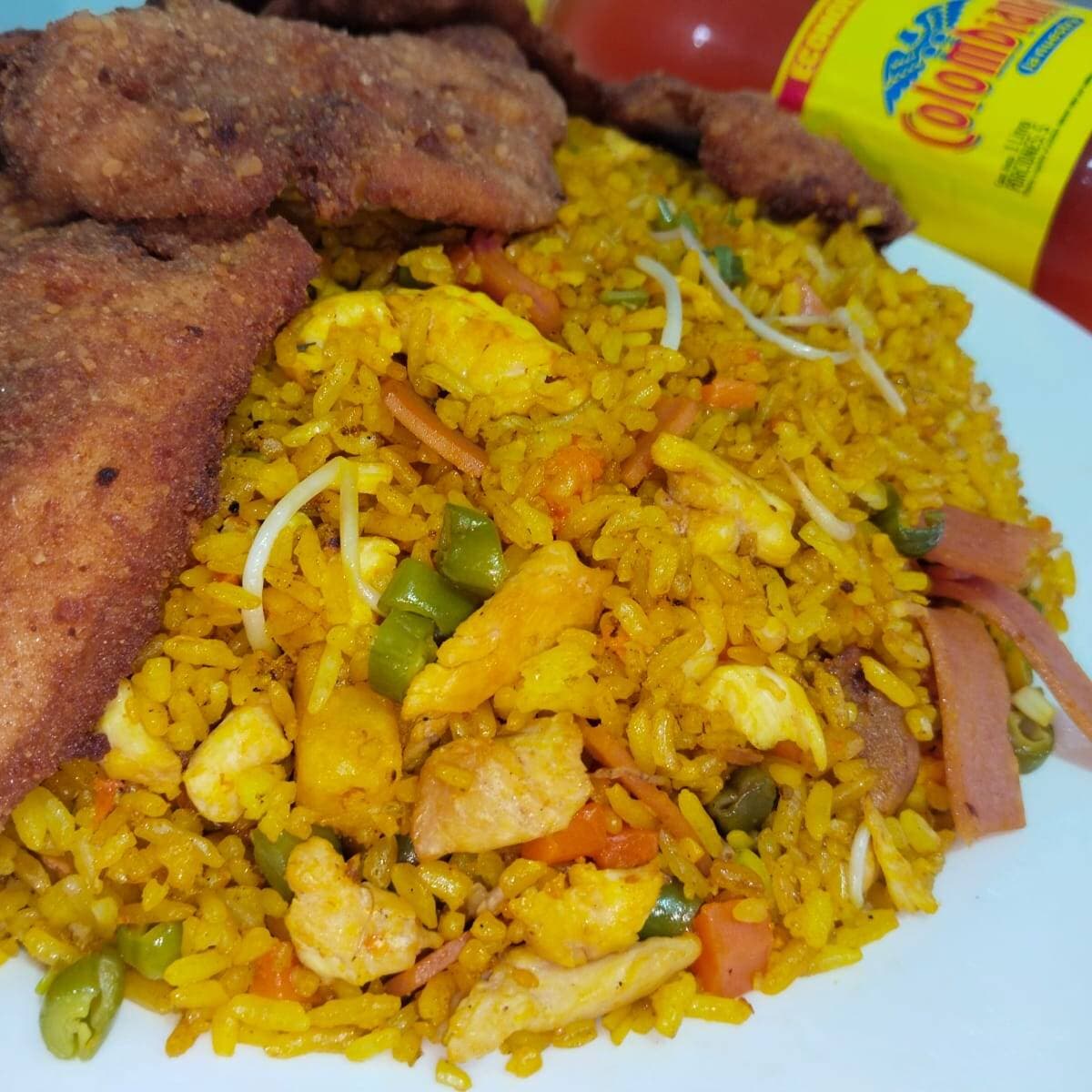 Combo Arroz Especial con Chuleta (3 Pers.)
