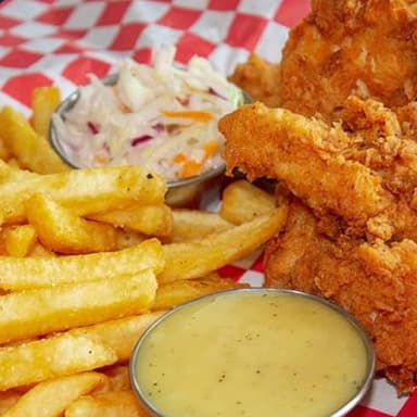Dedos Crunch Pollo refresco gratis
