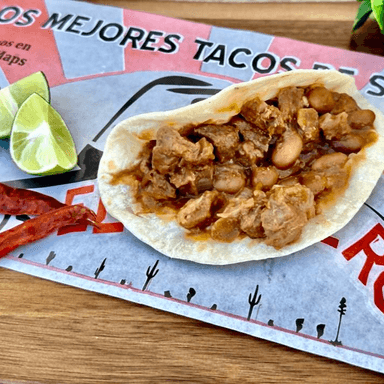 TACO DE HUEVO CON SALSA