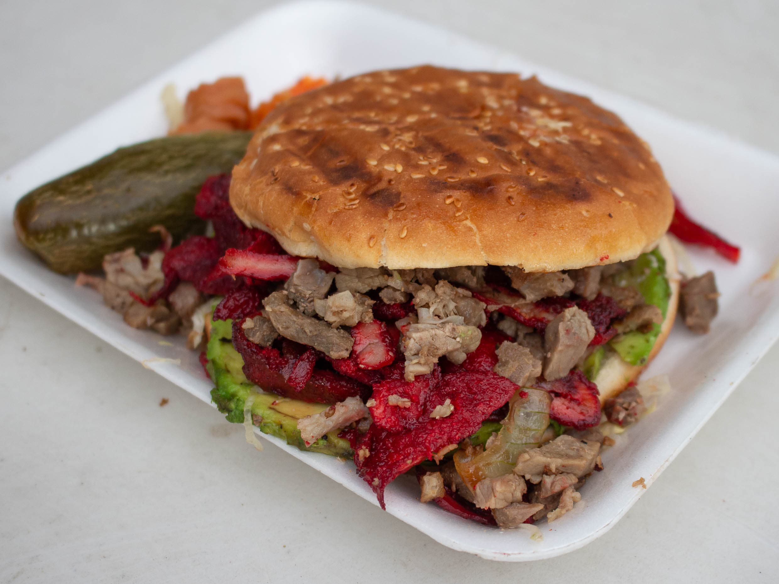 Hamburguesa Cubana