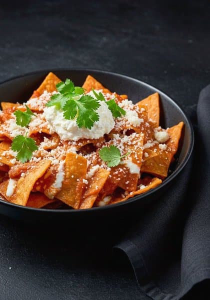 Chilaquiles Rojos