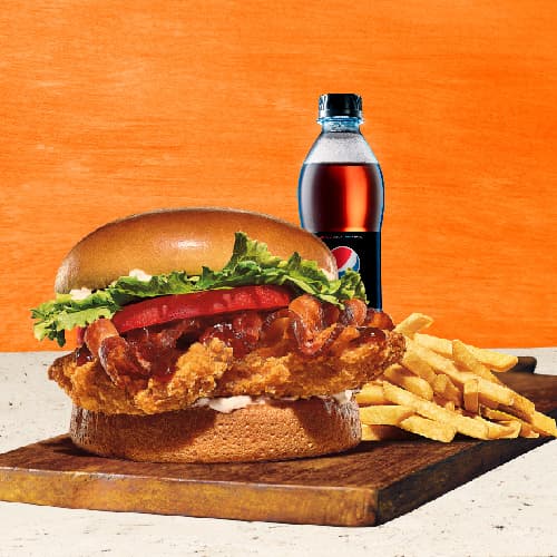 Combo BBQ Bacon Crispy Chicken