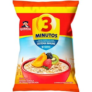 AVENA EN HOJUELAS 3 MINUTOS BOLSA 380 G