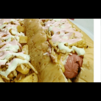Perro súper + papas