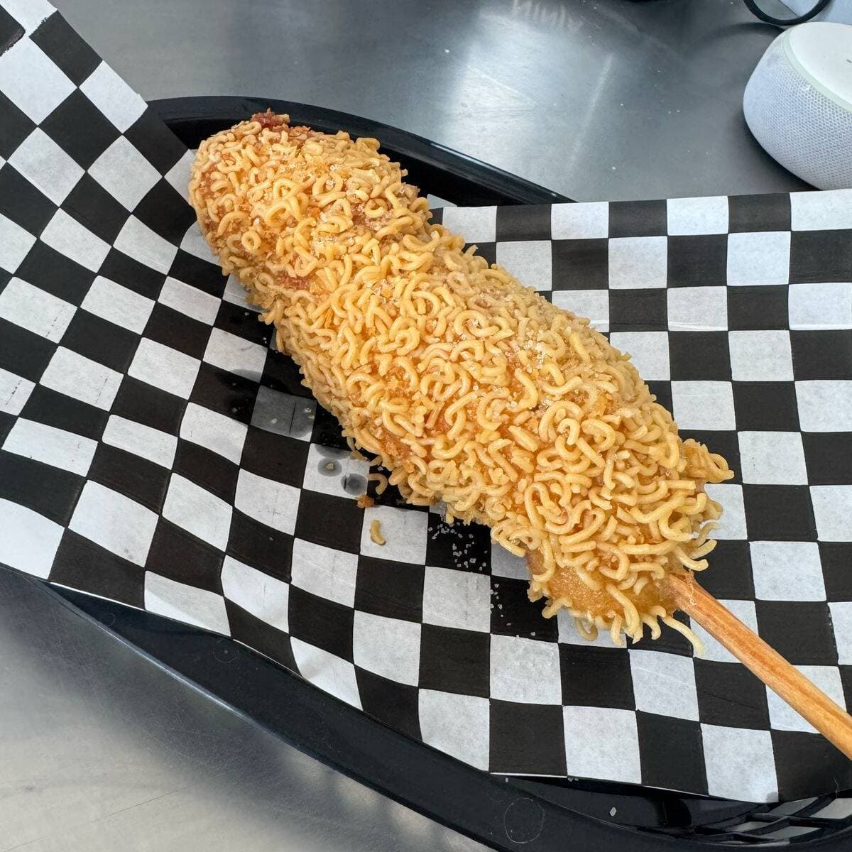 Banderilla de Pavo Cubierta de Ramen