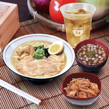 Tonkotsu Ramen Combo Kimchi