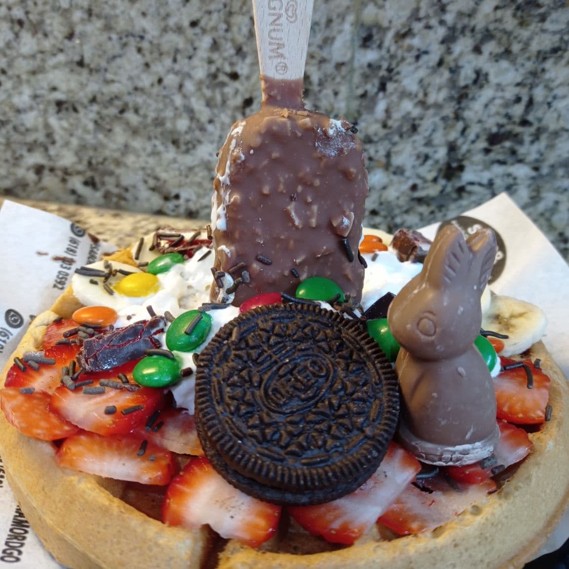 Waffle Magnum Chocolatoso