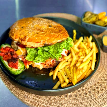 Hamburguesa Grande de Res