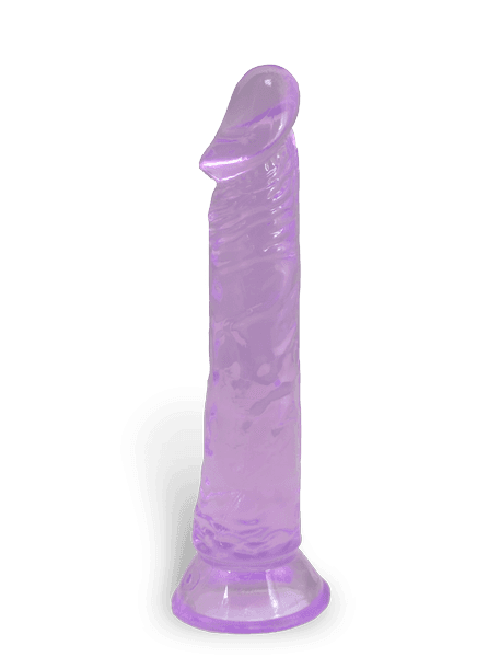 ODIBO DILDOLAND 6 TRANSPARENT PURPLE 7.4 INCH