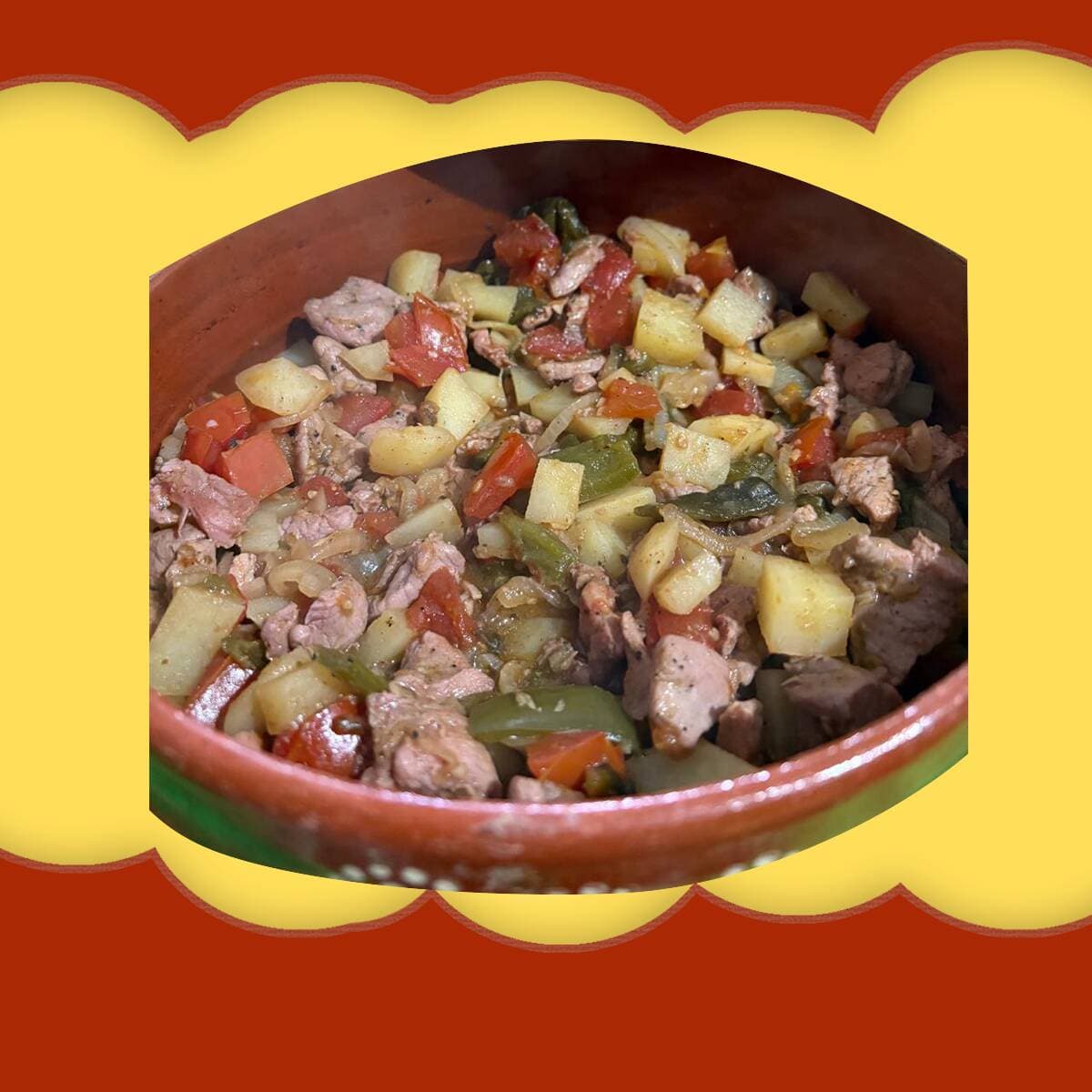 Taco de Bistec con Papas