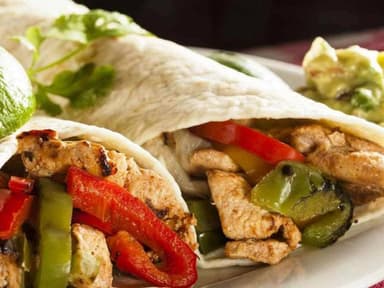 Taco de Pimientos con Pollo