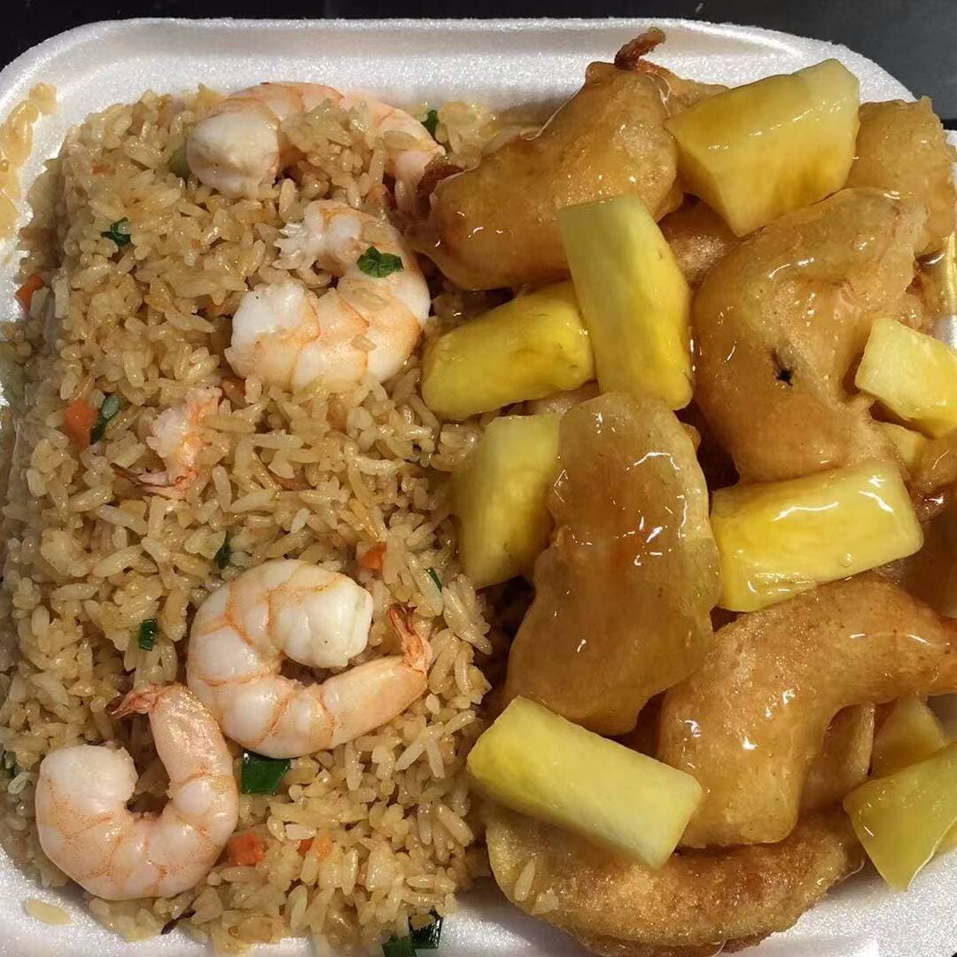 Lunch Camarón piña