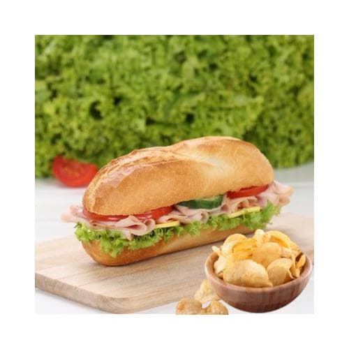 Sándwich Baguette With Chips