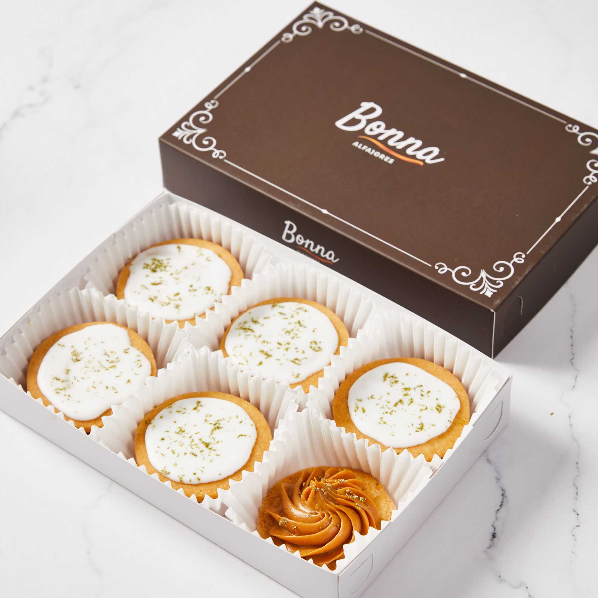 Alfajores Grandes de Pie de Limón