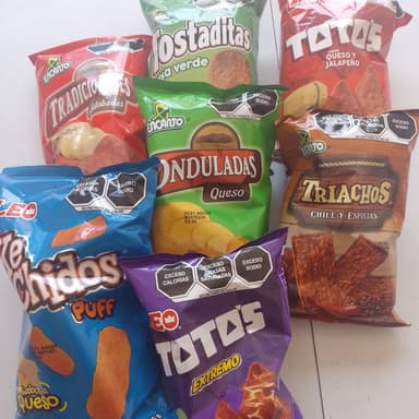 Frituras, Papas, Chetos Etc...