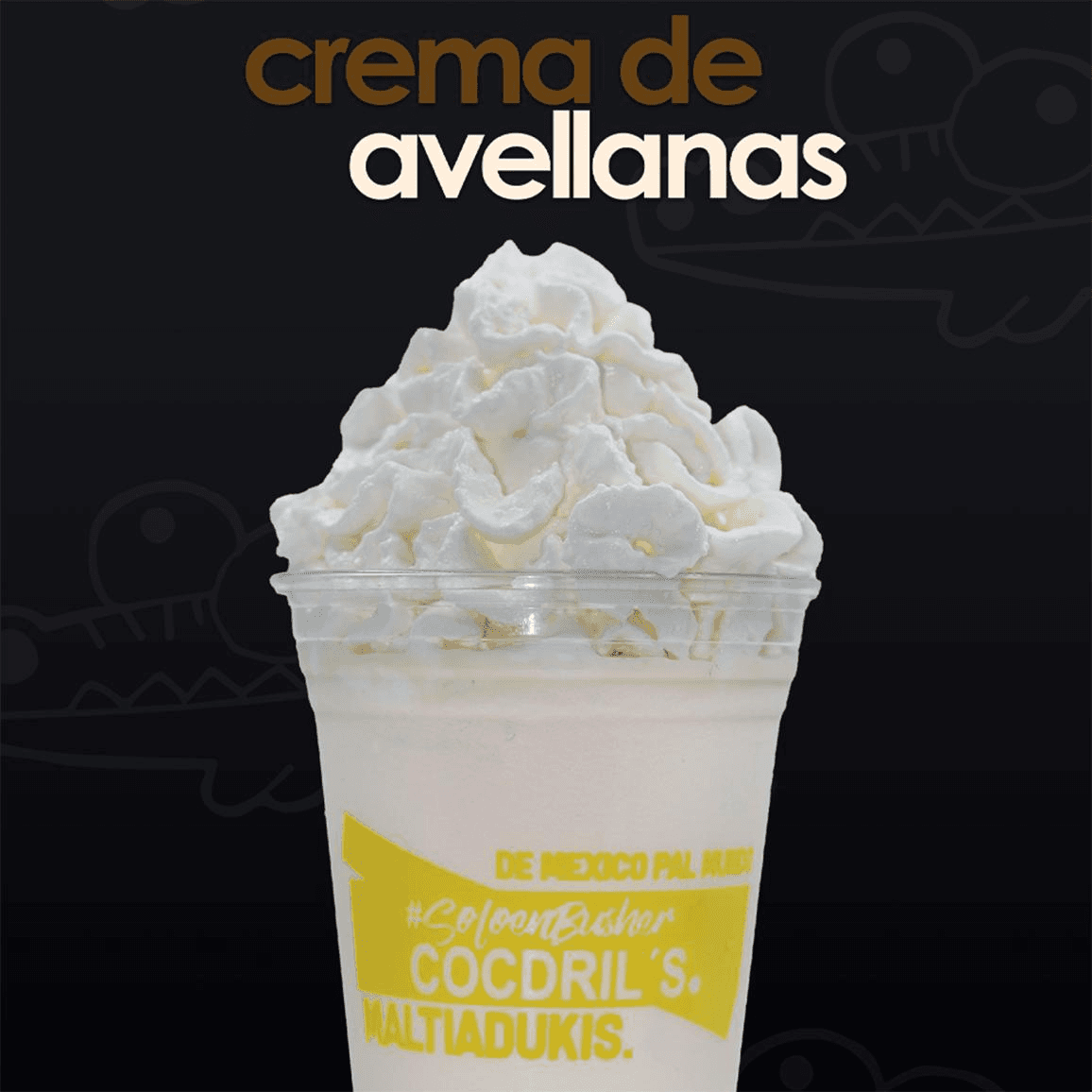 Malteada de Crema de Avellanas