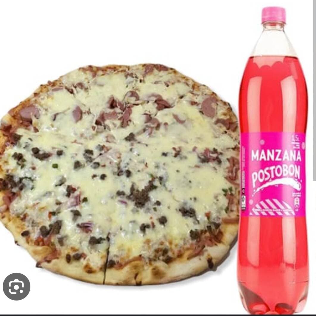 Pizza Hawaiana Personal + gaseosa !!GRATIS¡¡