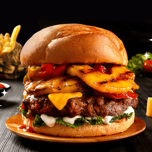Hamburguesa Hawaiana