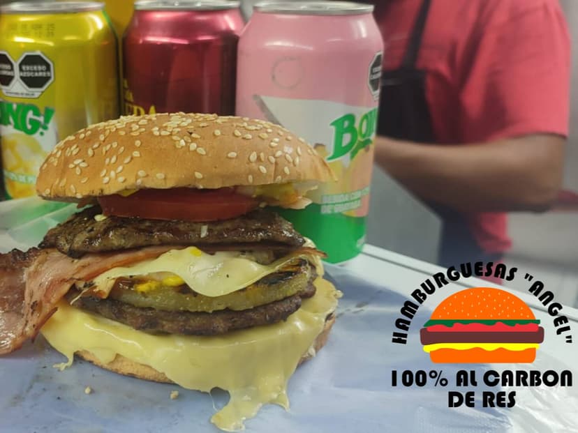Hamburguesas al Carbón Ángel