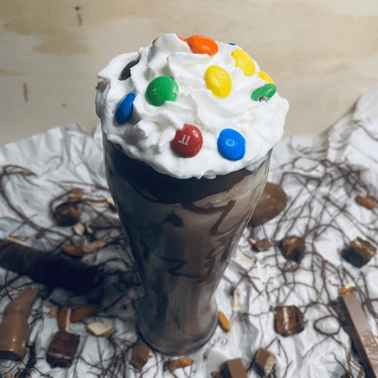 Frappé de m & m