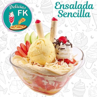 Ensalada de Frutas Sencillas