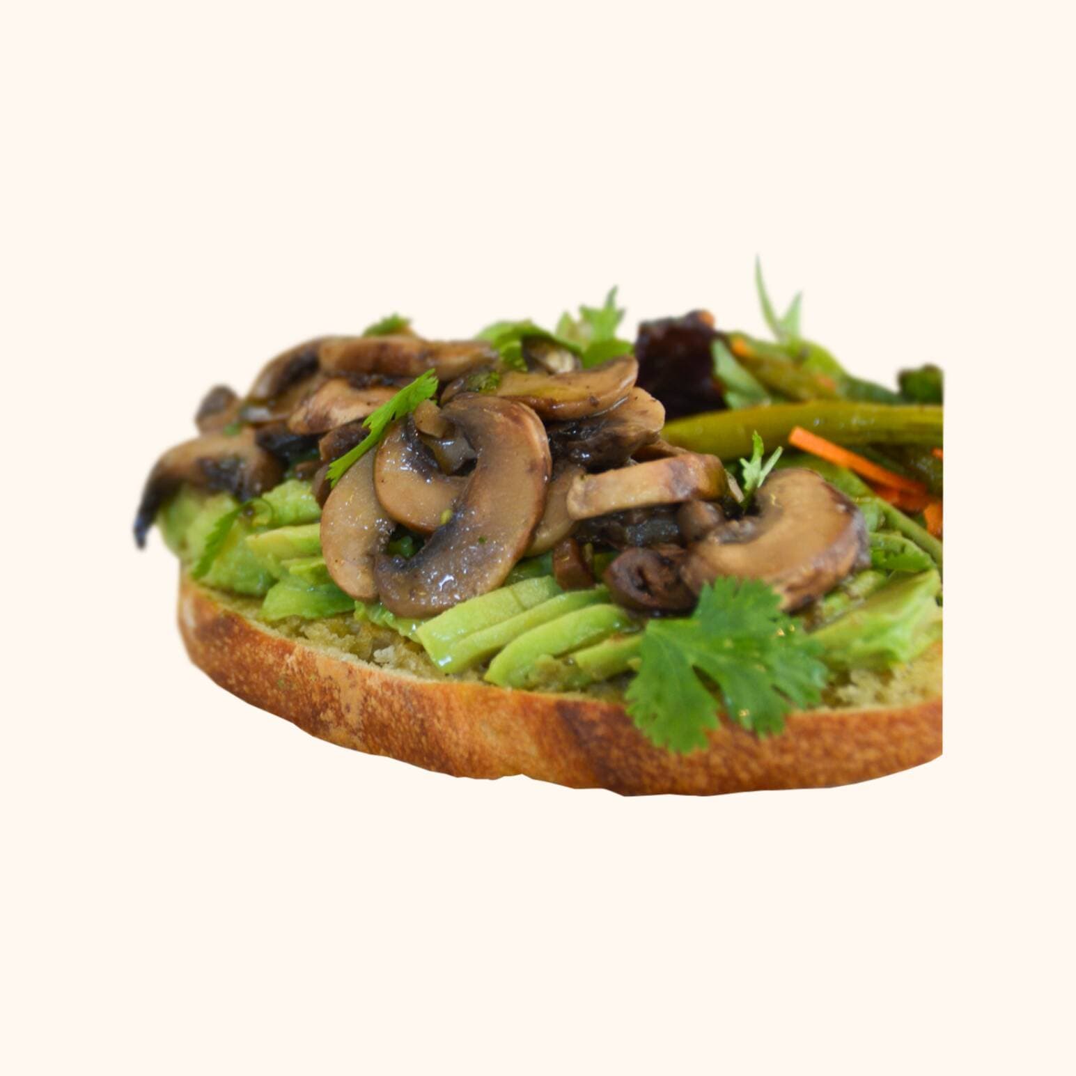 Avocado Toast de champiñon