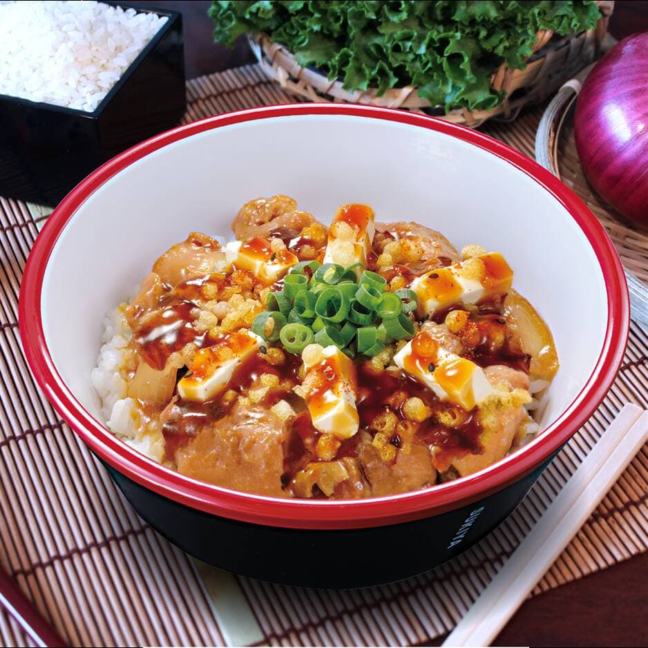 Pollo Donburi Queso Crema con Salsa Teriyaki