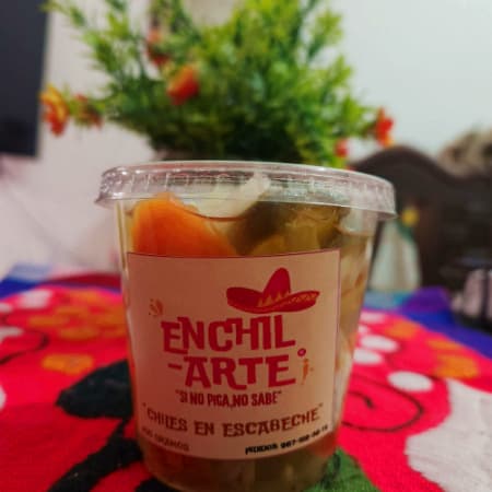 Chiles en Escabeche Enchil-Arte 200 gramos