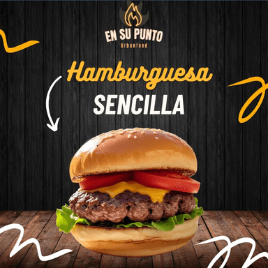 Hamburguesa Sencilla
