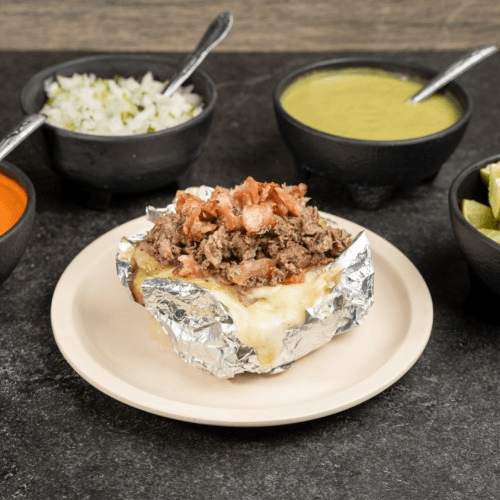 Papa Asada de Asada