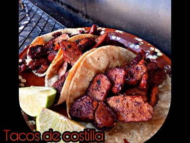 Orden de Tacos 1/4 de Kilo de Costilla