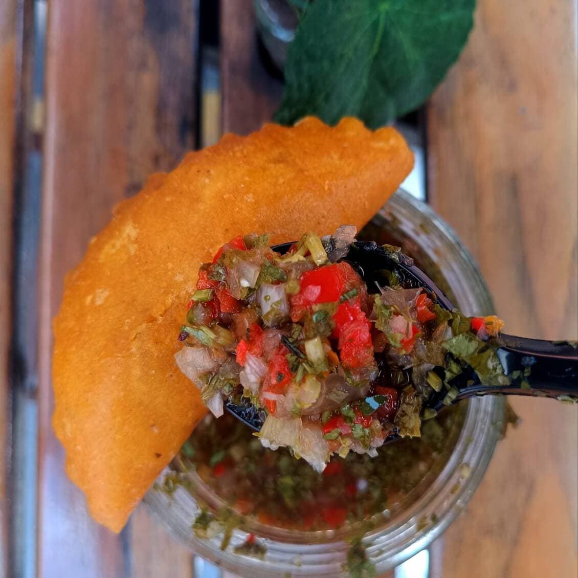 Empanada de lechona