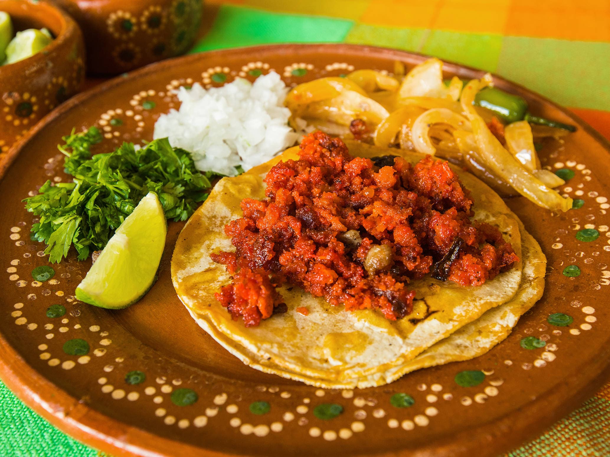 Taco de Chorizo