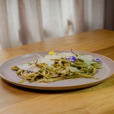 Fetuccine Artesanal Pesto