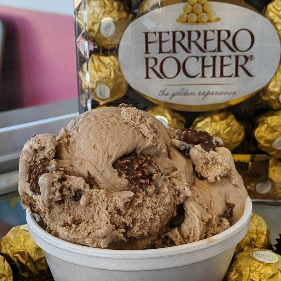 Helado Sabor FERRERO