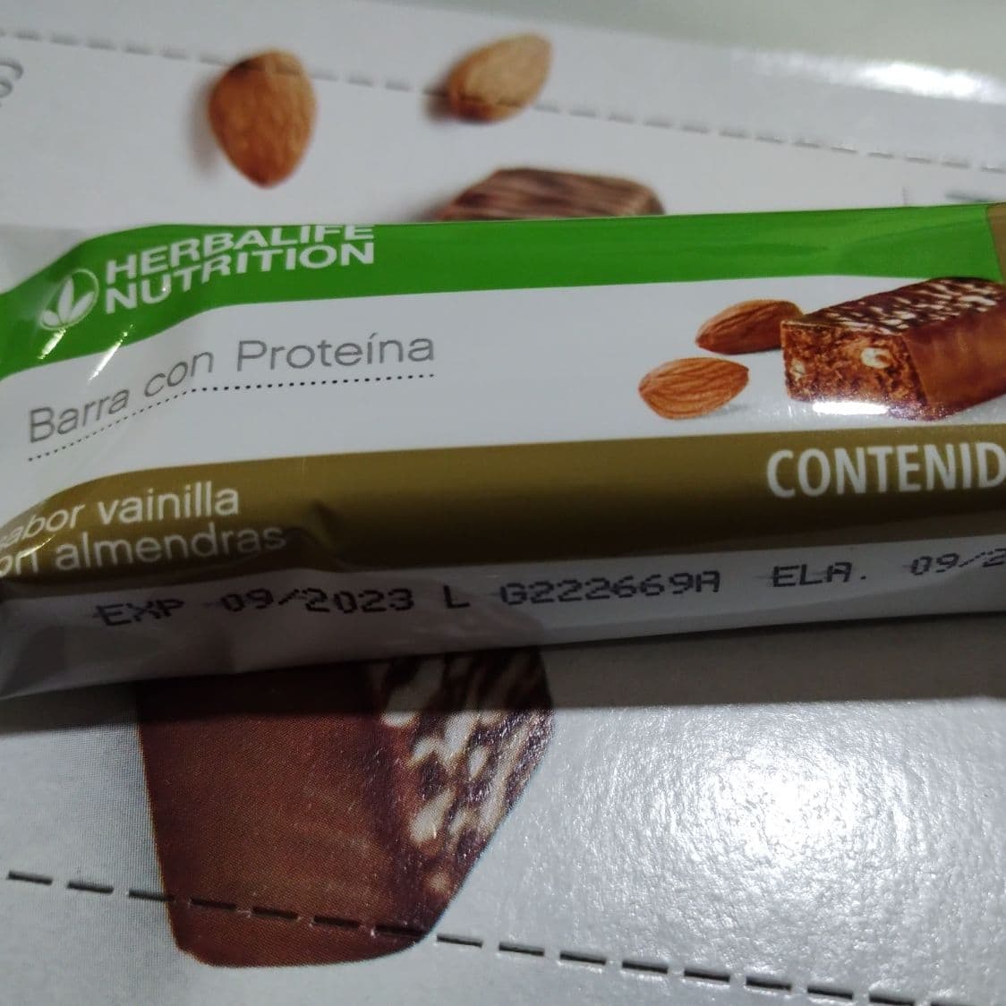 Barra de Vainilla con Almendras
