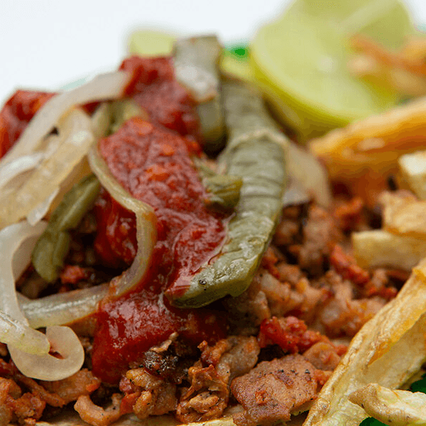 K TACO MEXICANO CON PAPAS + POSTRE SORPRE