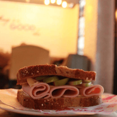 Sándwich de manzana