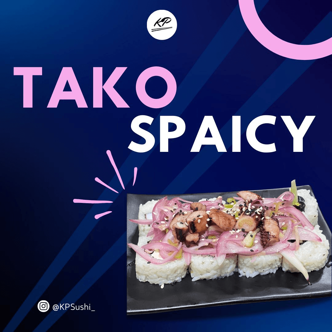 Rollo Topping Tako Spicy