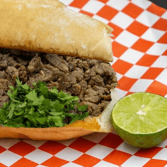 Lonche Carne Asada Mixto