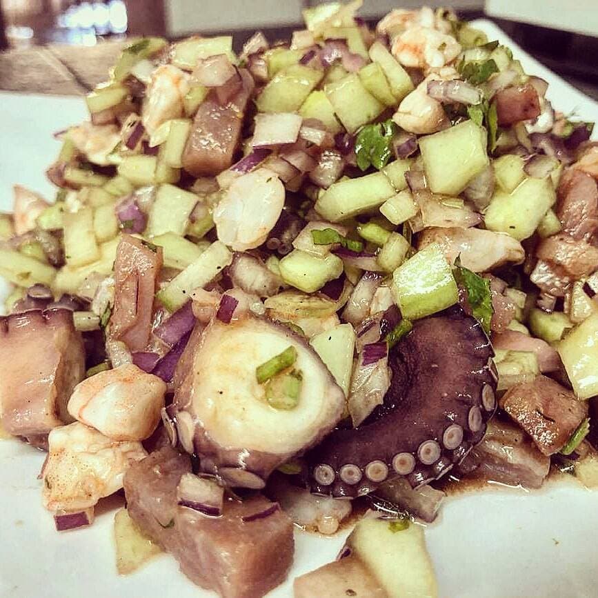 Ceviche Tuna Tropical